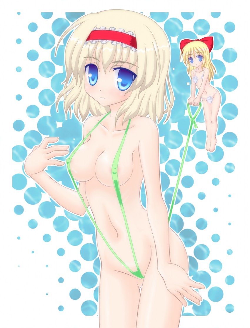 alice margatroid and shanghai doll (touhou) drawn by noveske_n4