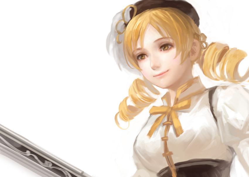 tomoe mami (mahou shoujo madoka magica) drawn by lotus_(elico)