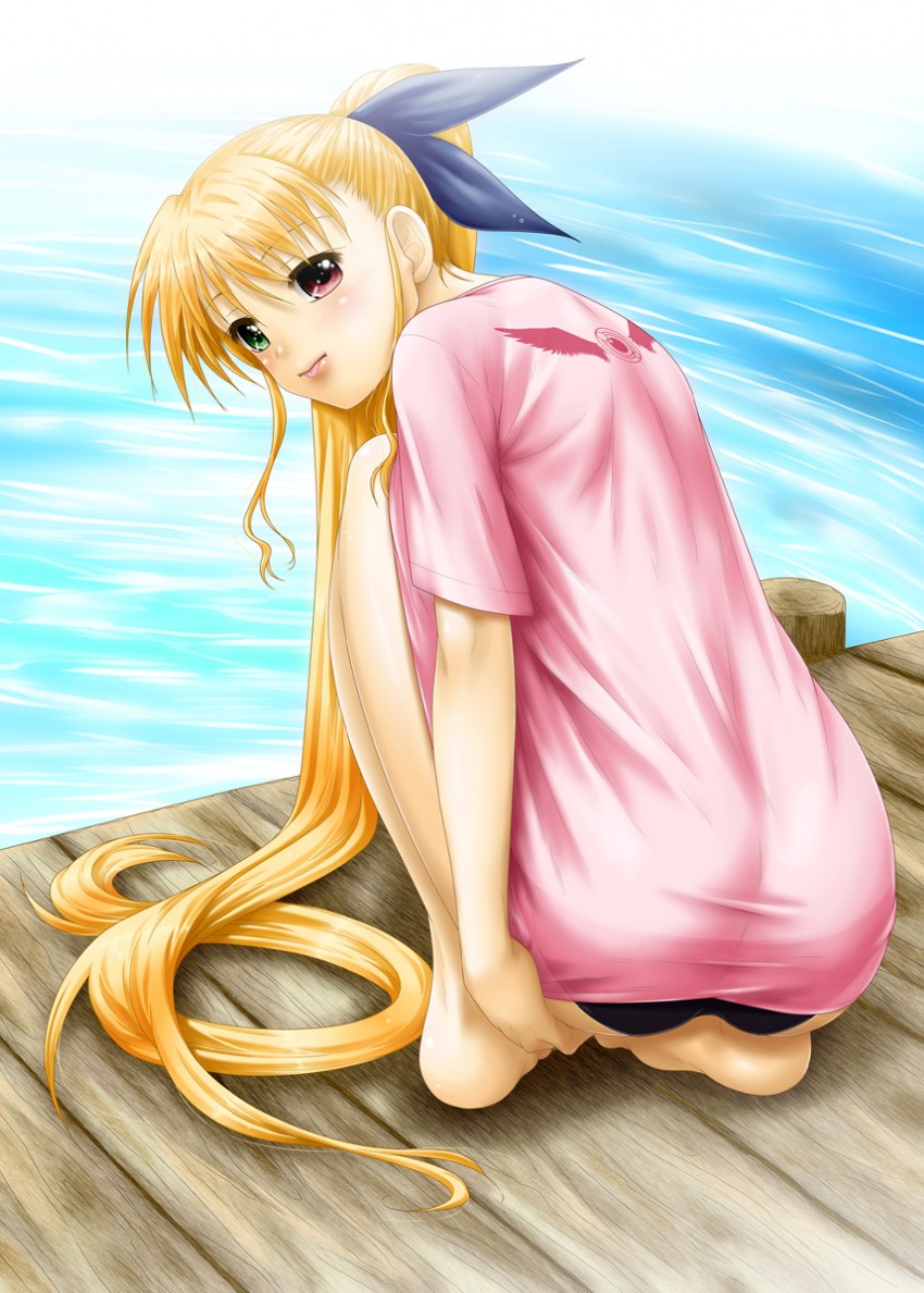 vivio (lyrical nanoha and 2 more) drawn by ayato