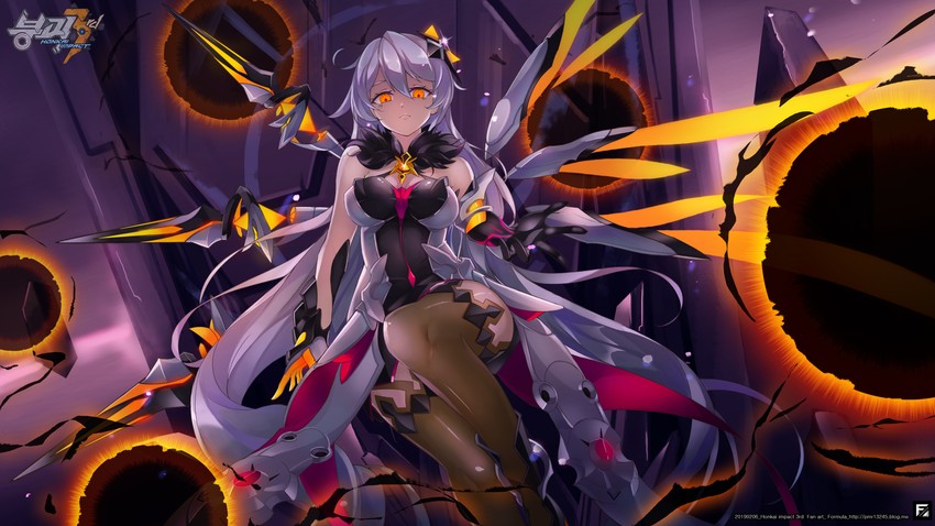kiana kaslana (honkai and 1 more) drawn by fomyu_(formula)