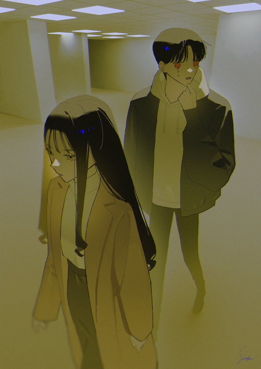 original and 1 more drawn by yomiya_sateko