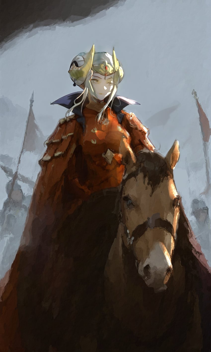 edelgard von hresvelg (fire emblem and 1 more) drawn by yi_12199