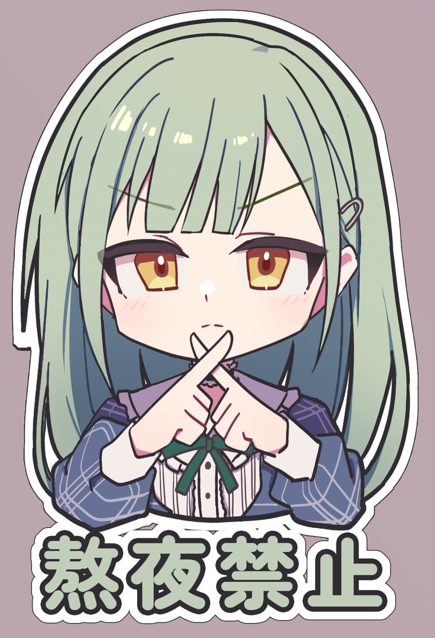wakaba mutsumi and mortis (bang dream! and 1 more) drawn by zhong_xiansheng