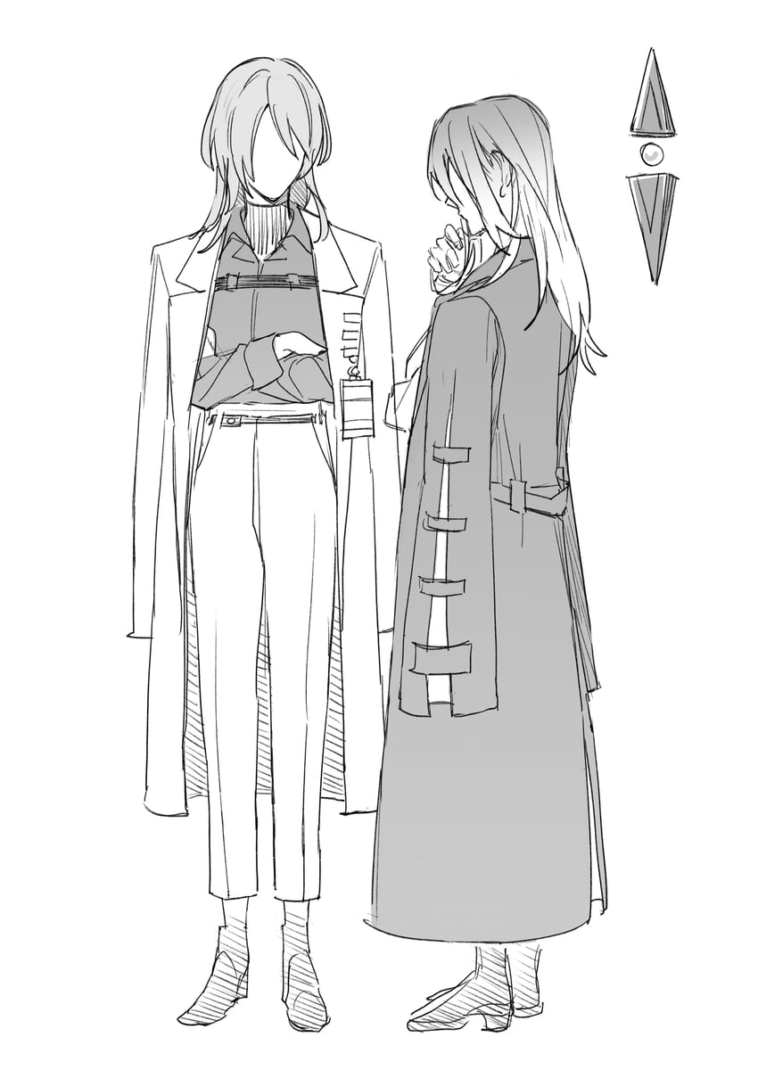 chief, female chief, and shalom (path to nowhere) drawn by toho10min