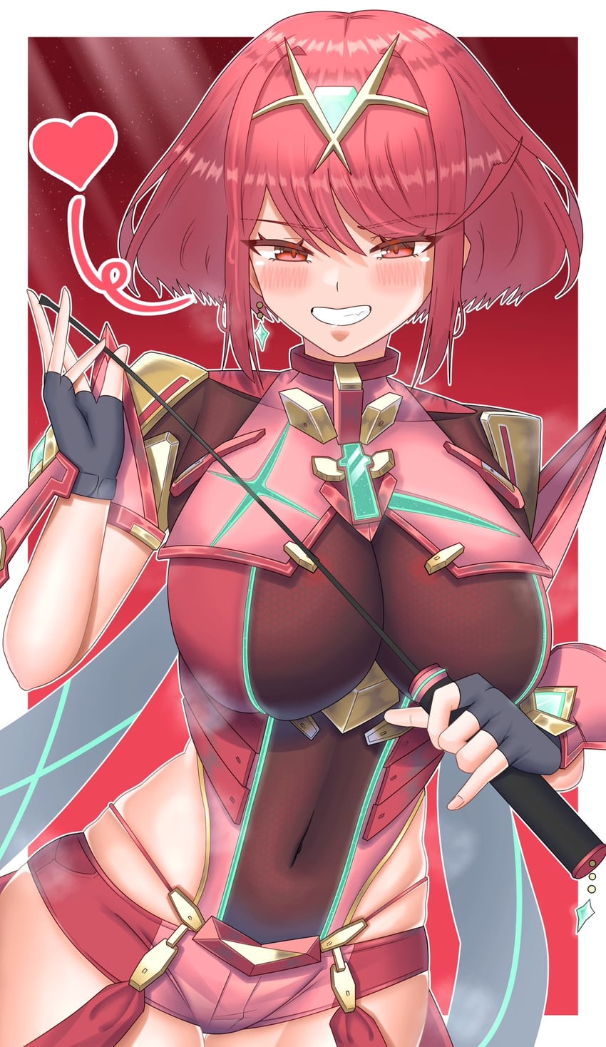 pyra (xenoblade chronicles and 1 more) drawn by meipasuye