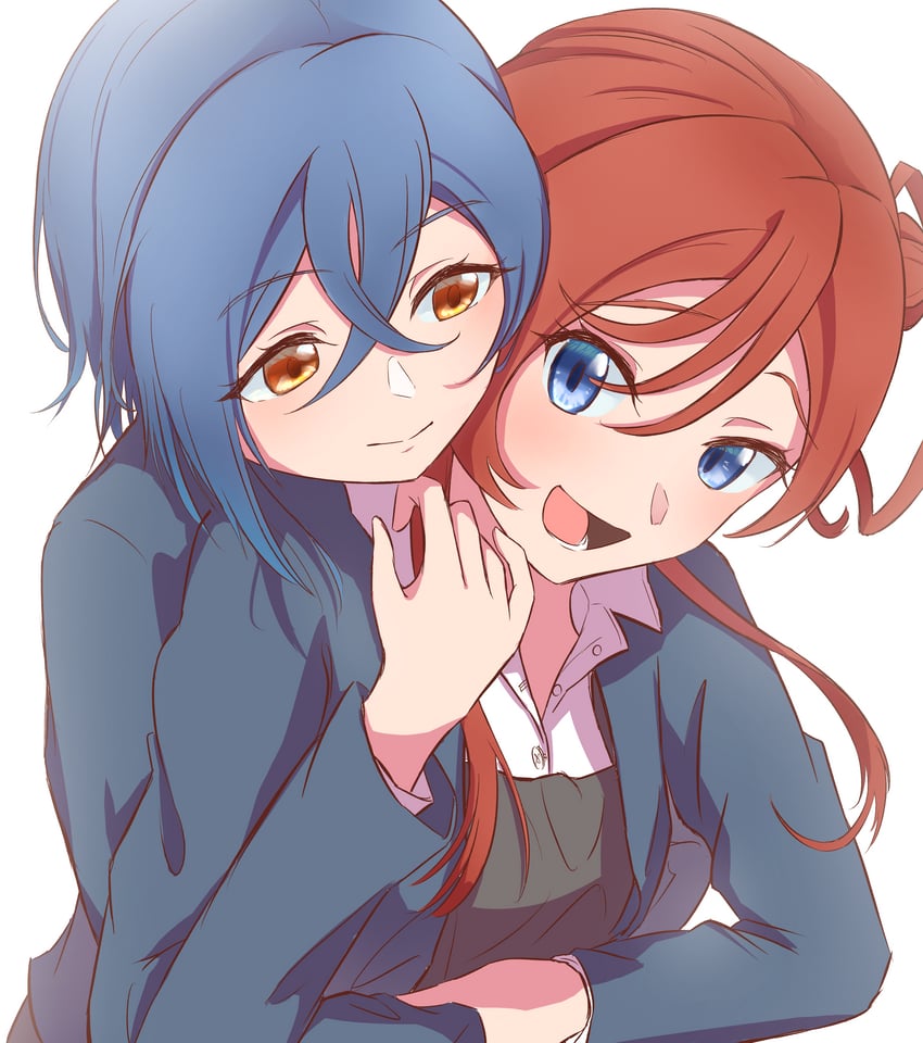 wakana shiki and yoneme mei (love live! and 1 more) drawn by yatoroku