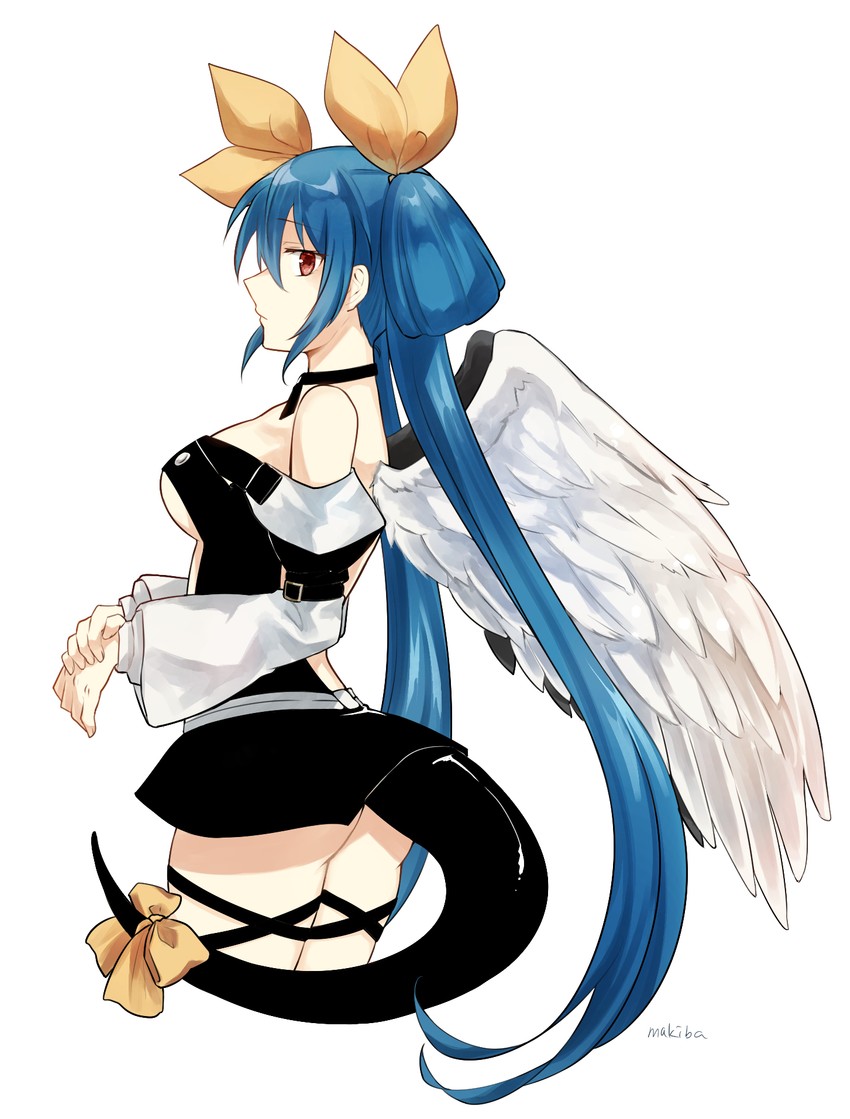 dizzy (guilty gear and 2 more) drawn by makiba_(mgmgcat)