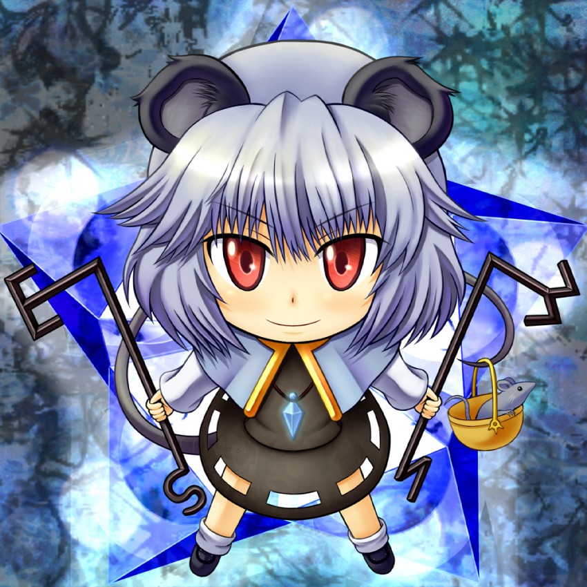 nazrin (touhou) drawn by qontamblue