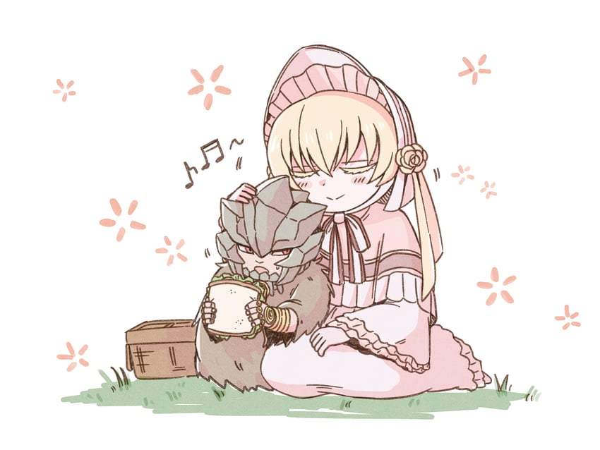 silkie and spriggan (mahou tsukai no yome) drawn by delfuze