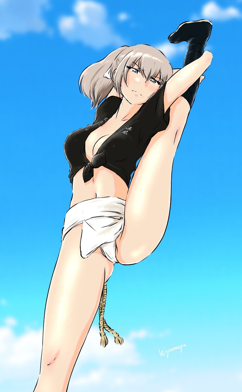 itsumi erika (girls und panzer) drawn by hiyama_yuu_(wee259hiyama)