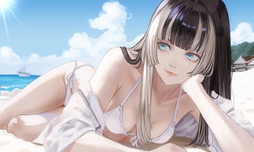 juufuutei raden (hololive and 1 more) drawn by dhbwinner
