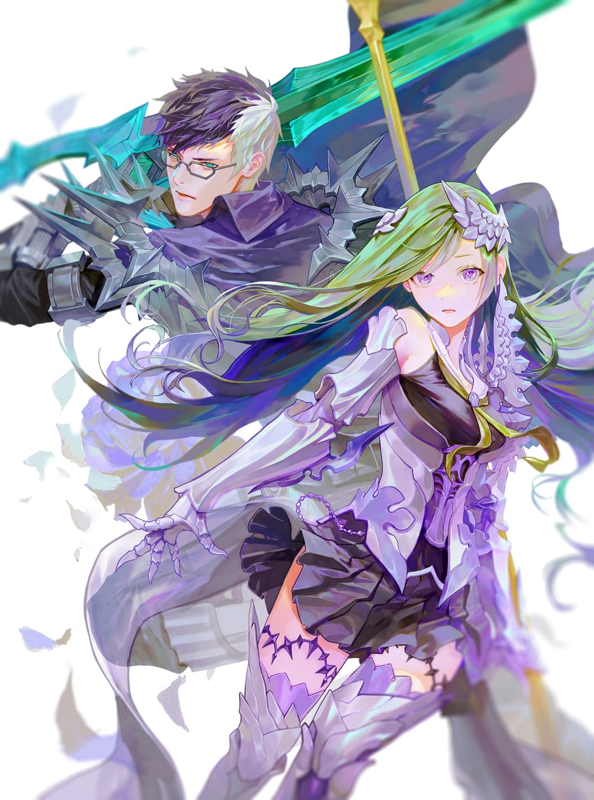 brynhild and sigurd (fate and 1 more) drawn by daeraeband
