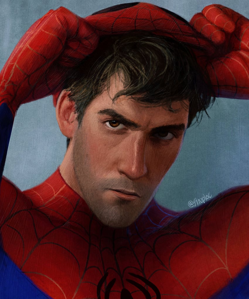 peter b parker (marvel and 3 more) drawn by shuploc