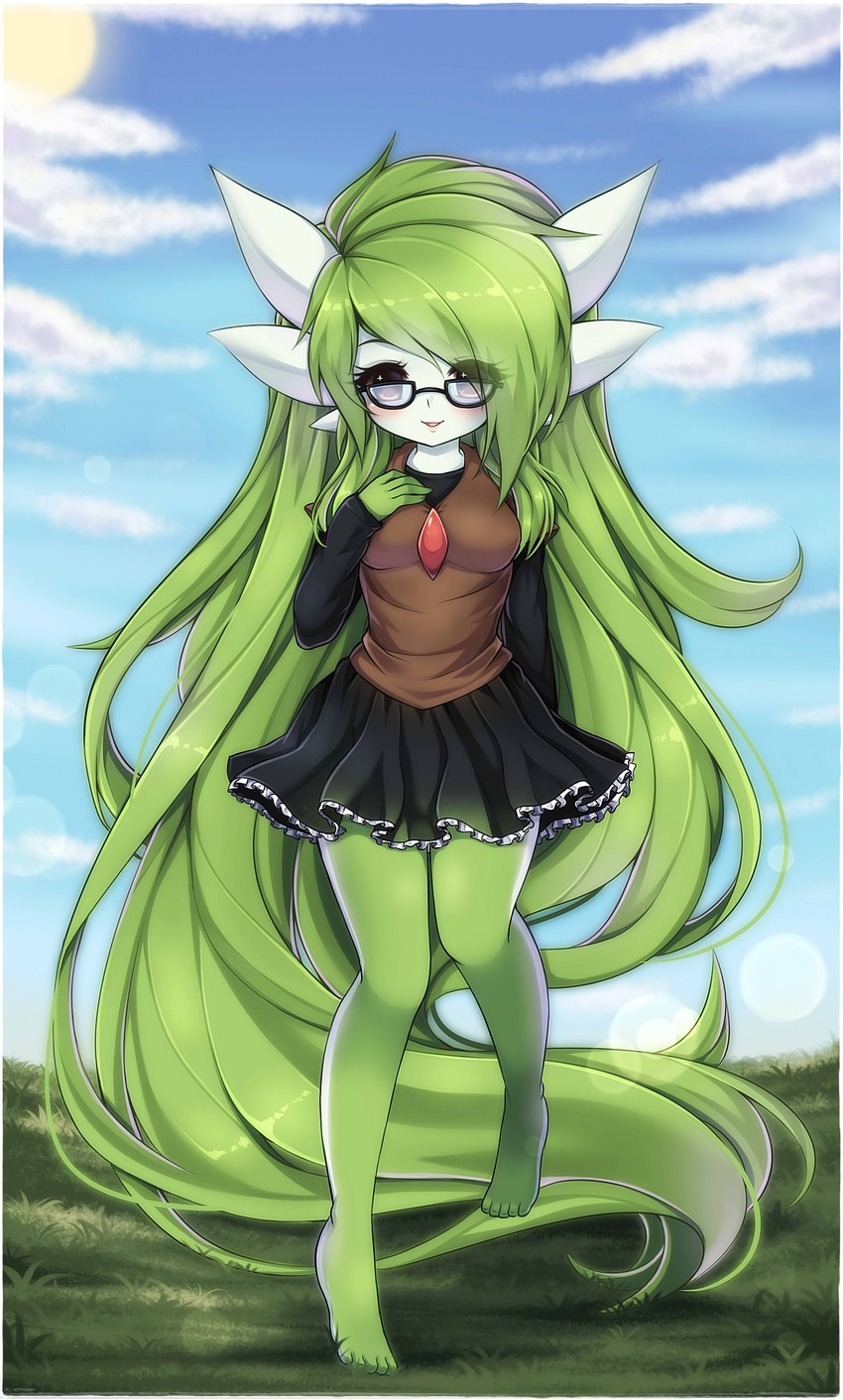 gardevoir (original and 1 more) drawn by midna01