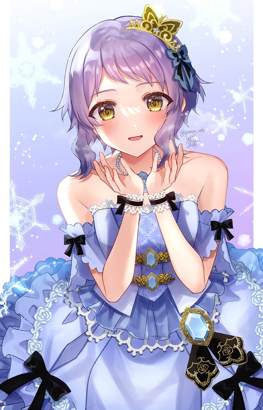 makabe mizuki (idolmaster and 2 more) drawn by paruo_orh