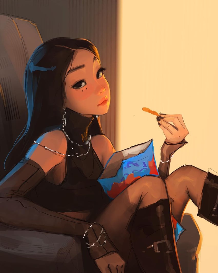 bibi (real life) drawn by sam_yang