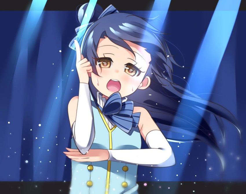 sonoda umi (love live! and 1 more) drawn by muse_loss
