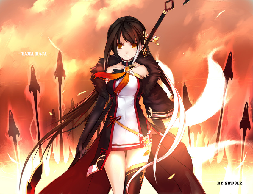 ara haan and yama raja (elsword) drawn by swd3e2