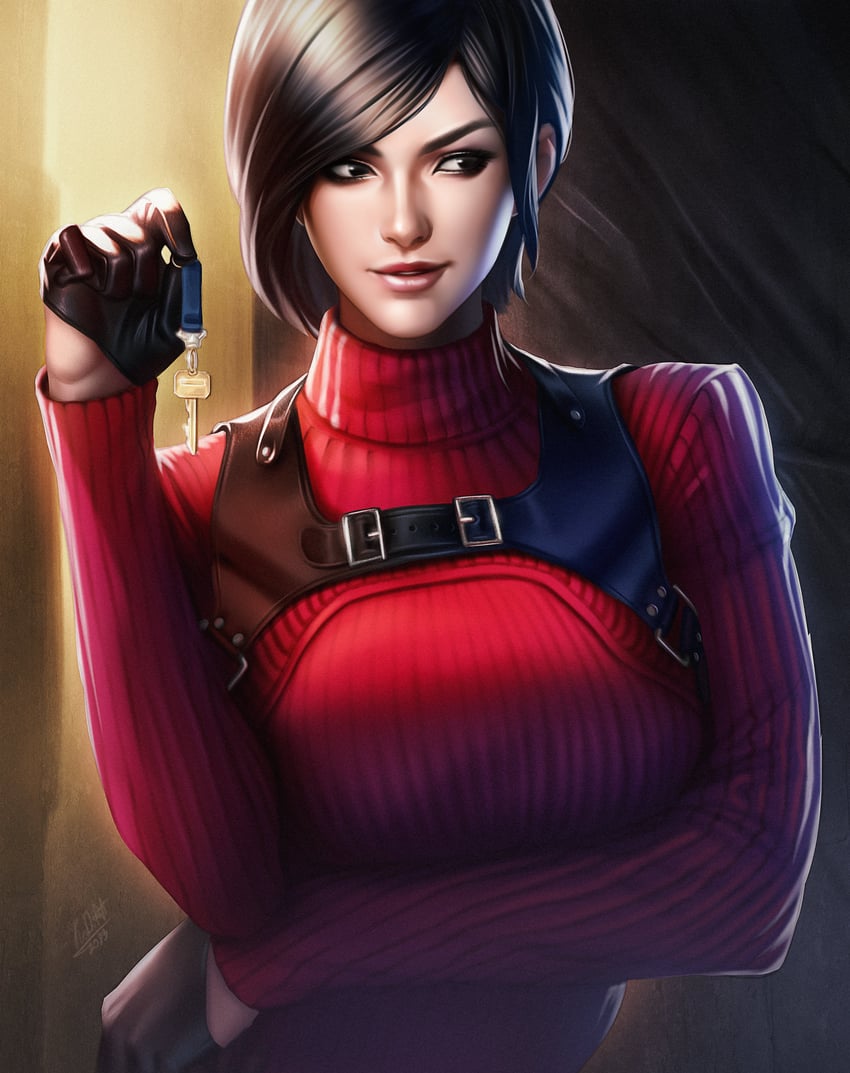 ada wong (resident evil and 1 more) drawn by kodiart96