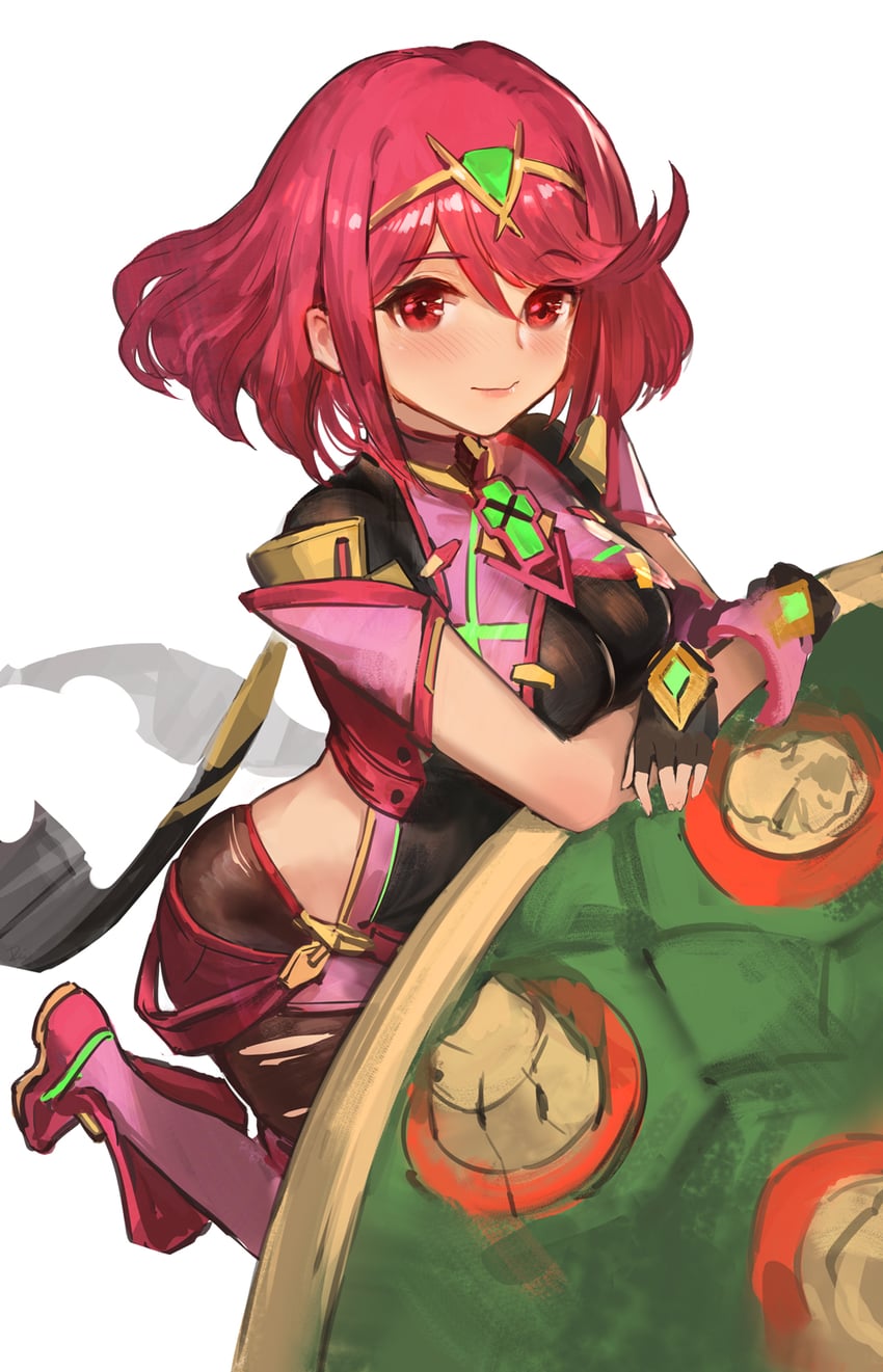 pyra and bowser (mario and 3 more) drawn by daible