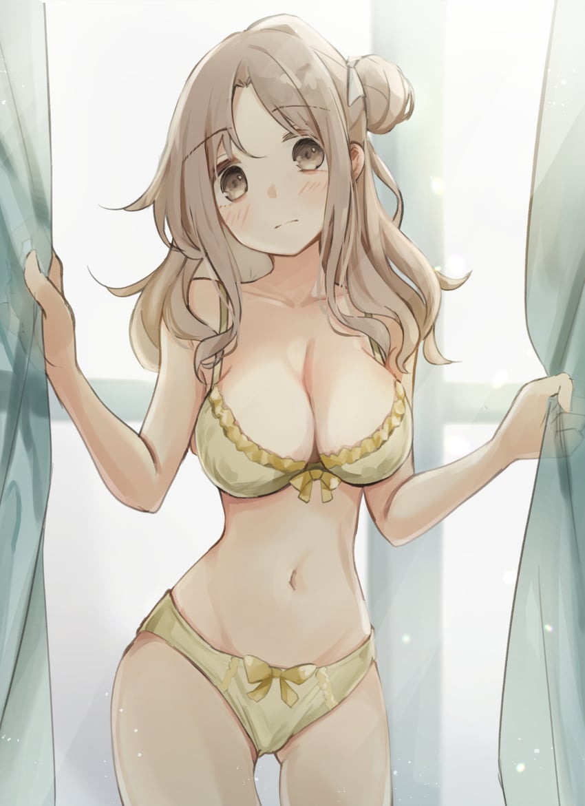 ichikawa hinana (idolmaster and 1 more) drawn by mogupon