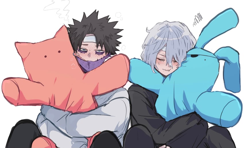 dabi and shigaraki tomura (boku no hero academia) drawn by ametaro_(ixxxzu)