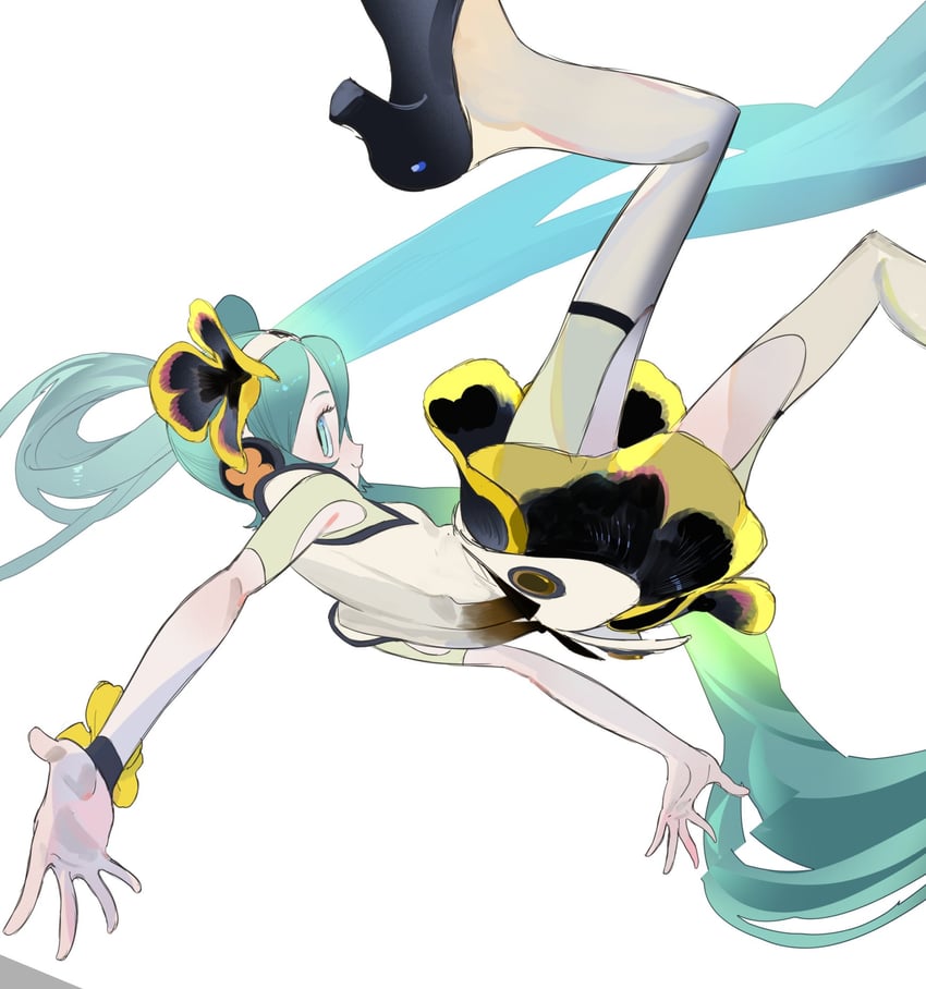 hatsune miku (vocaloid and 2 more) drawn by horikwawataru