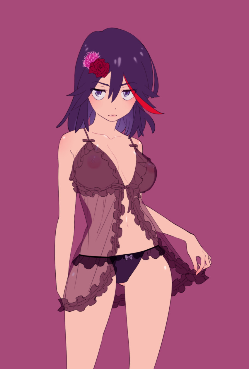matoi ryuuko (kill la kill) drawn by o-nashi_neko