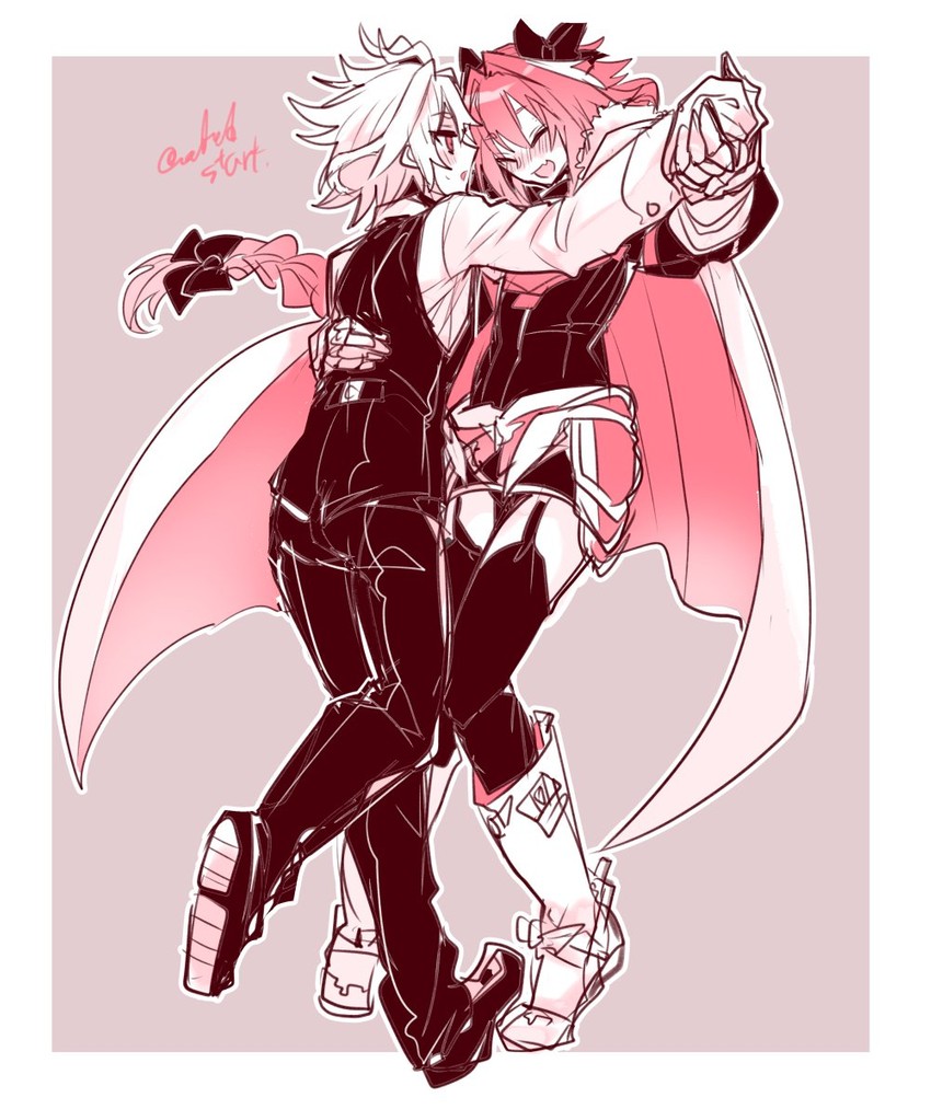 astolfo and sieg (fate and 1 more) drawn by haoro