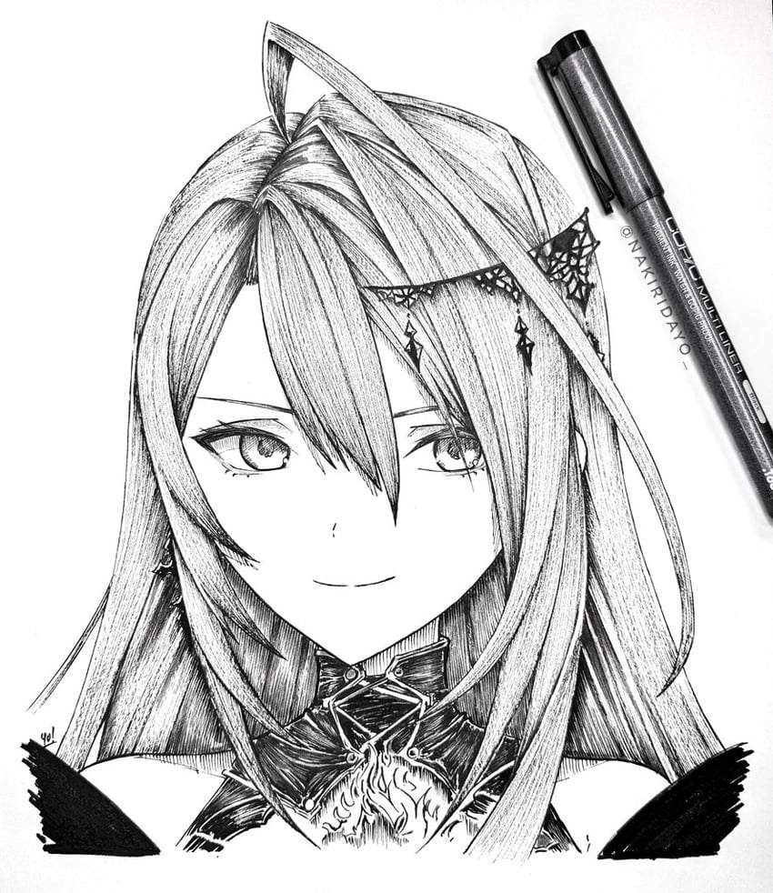 elizabeth rose bloodflame (hololive and 1 more) drawn by nakiri_virus