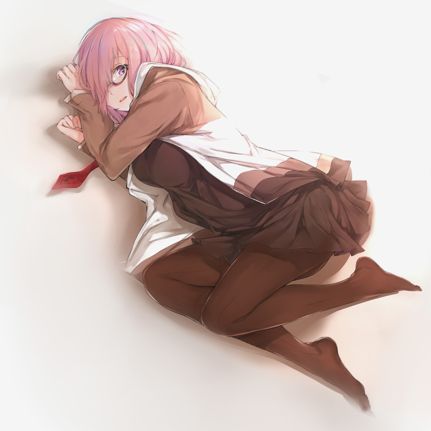 mash kyrielight (fate and 1 more) drawn by silver_(chenwen)