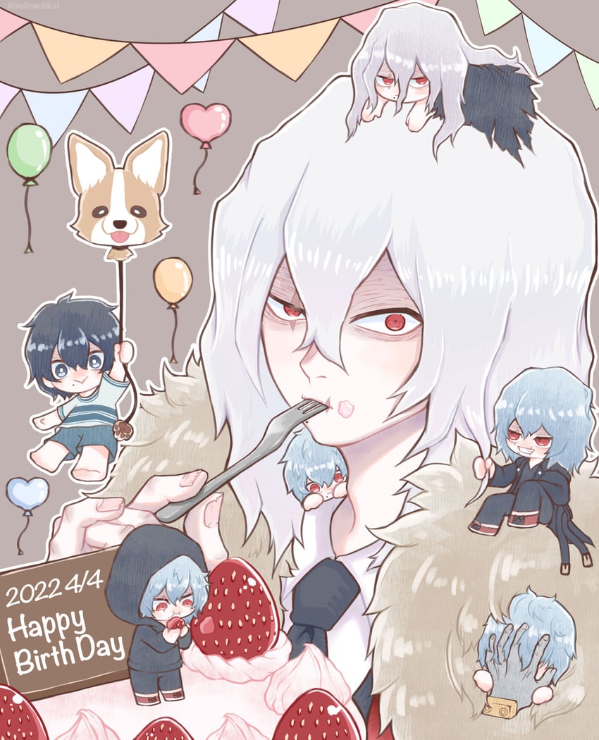 shigaraki tomura (boku no hero academia) drawn by inukai_(inuuowoukai)