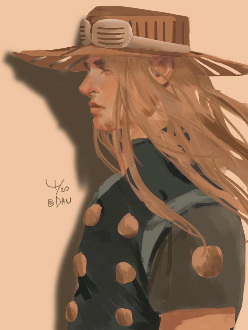 gyro zeppeli (jojo no kimyou na bouken and 1 more) drawn by danart14020