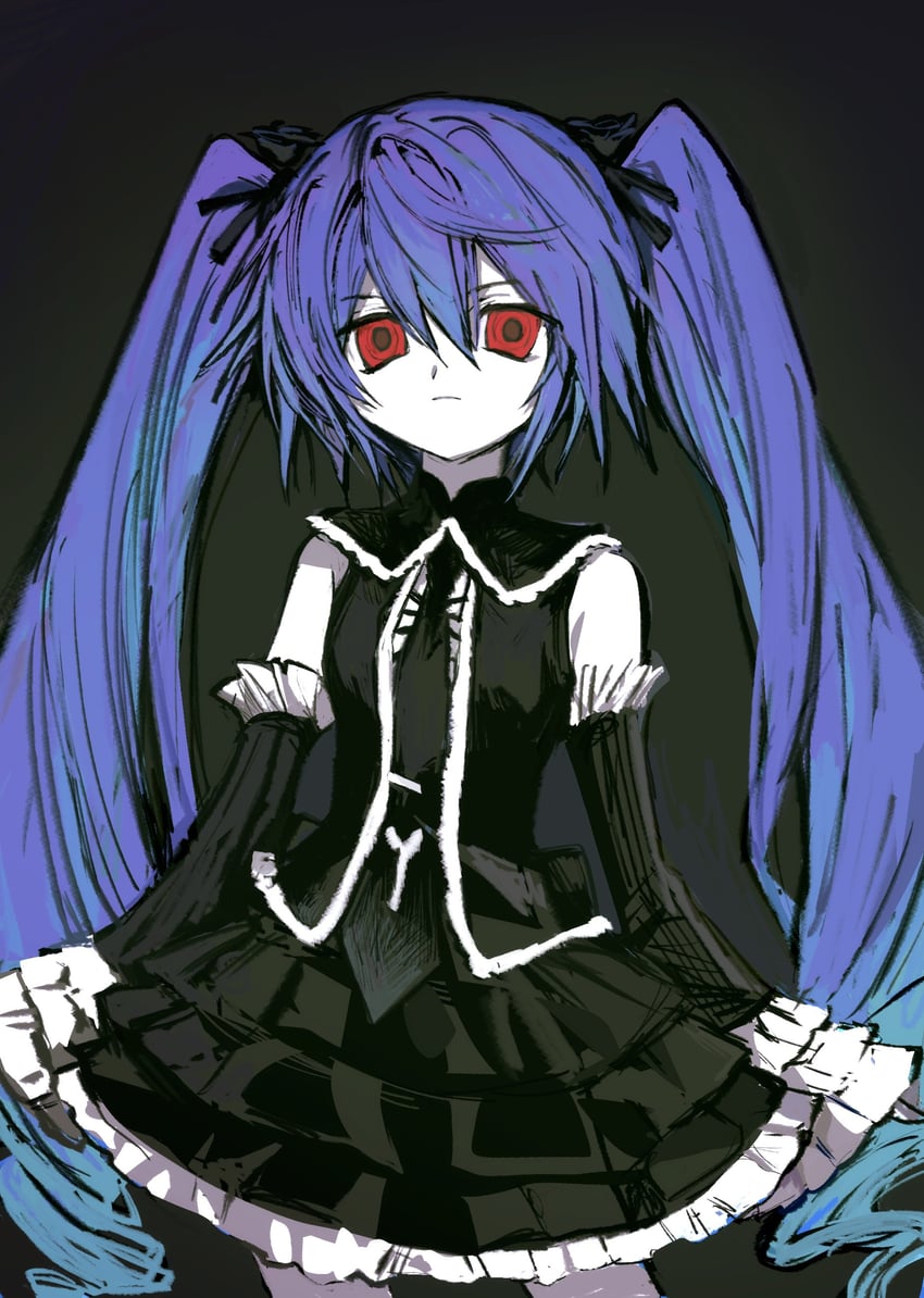 hatsune miku (vocaloid and 1 more) drawn by noisy9p