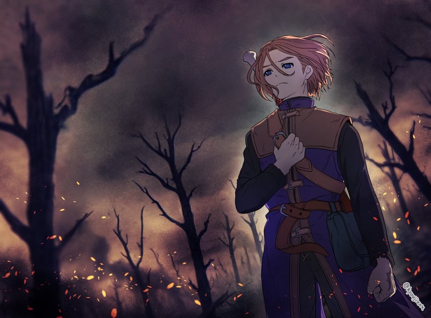 hero (dragon quest and 1 more) drawn by koshi_(meermisa)