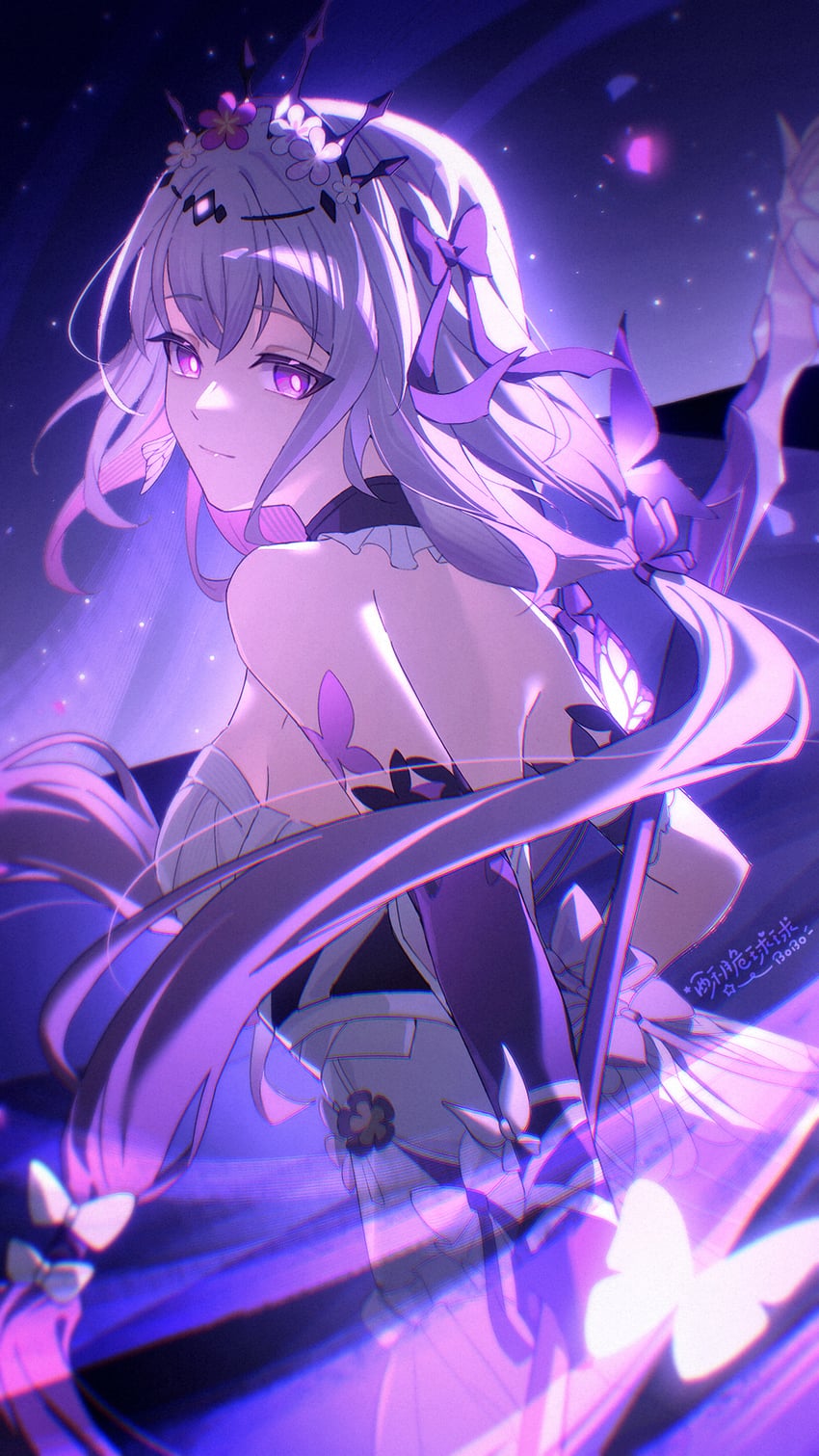 castorice (honkai and 1 more) drawn by so_zei_tama_tama