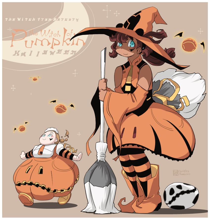 suletta mercury, haro, and lilique kadoka lipati (gundam and 1 more) drawn by aoneco
