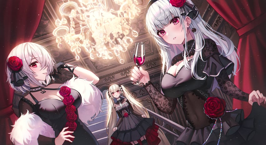 formidable, sirius, and dido (azur lane) drawn by poise