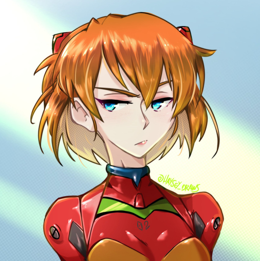 souryuu asuka langley (neon genesis evangelion) drawn by haysey