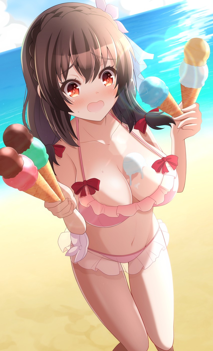 yunyun (kono subarashii sekai ni shukufuku wo!) drawn by bunny1219