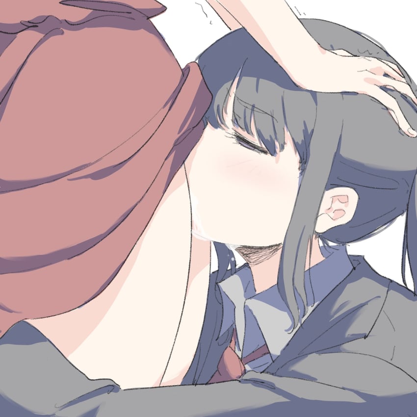 nishikigi chisato and inoue takina (lycoris recoil) drawn by daimyo0208