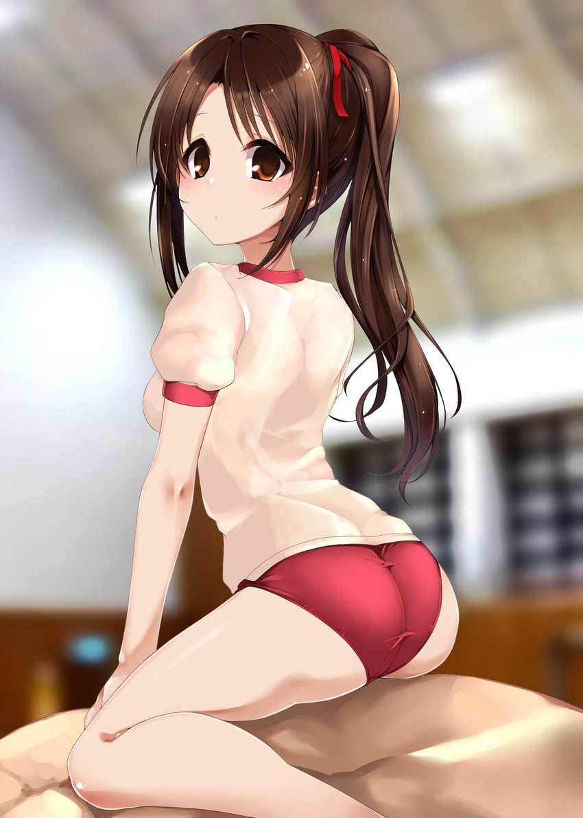 shimamura uzuki (idolmaster and 1 more) drawn by paopao