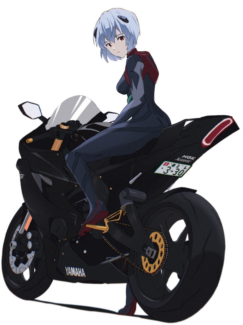 ayanami rei (neon genesis evangelion and 3 more) drawn by sakurayama_(59_sakurayama)