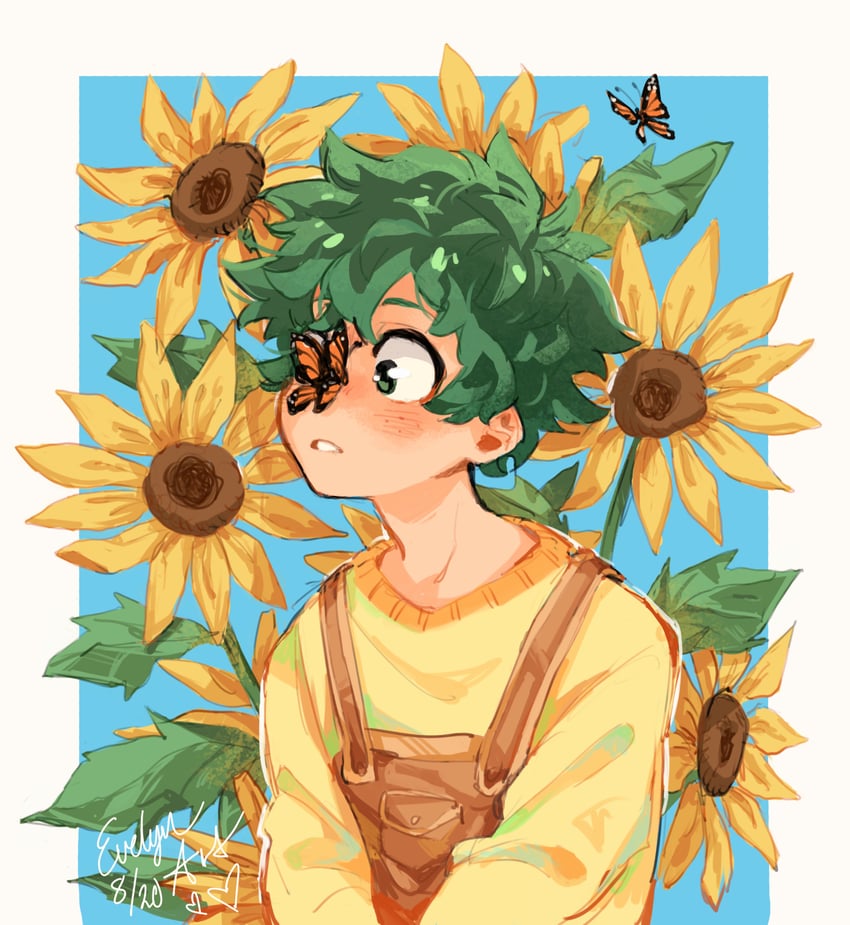 midoriya izuku (boku no hero academia) drawn by evelyn_art_05