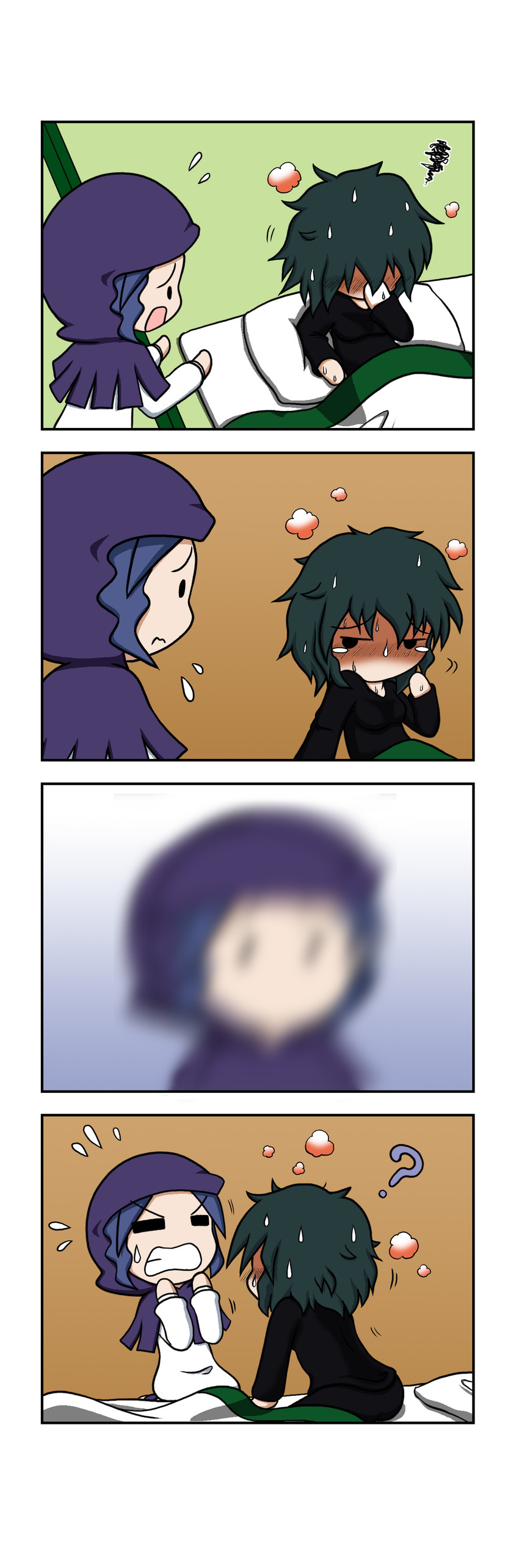 murasa minamitsu and kumoi ichirin (touhou) drawn by rakugaki-biyori