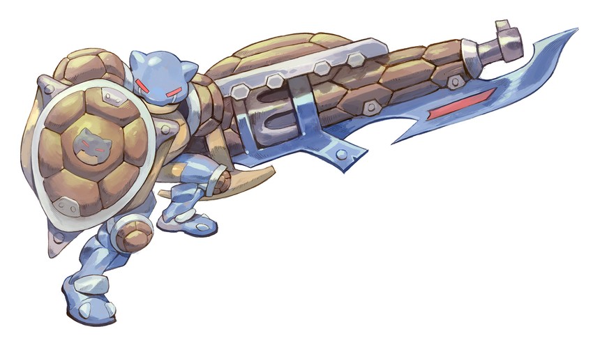 blastoise (pokemon and 1 more) drawn by garrett_hanna