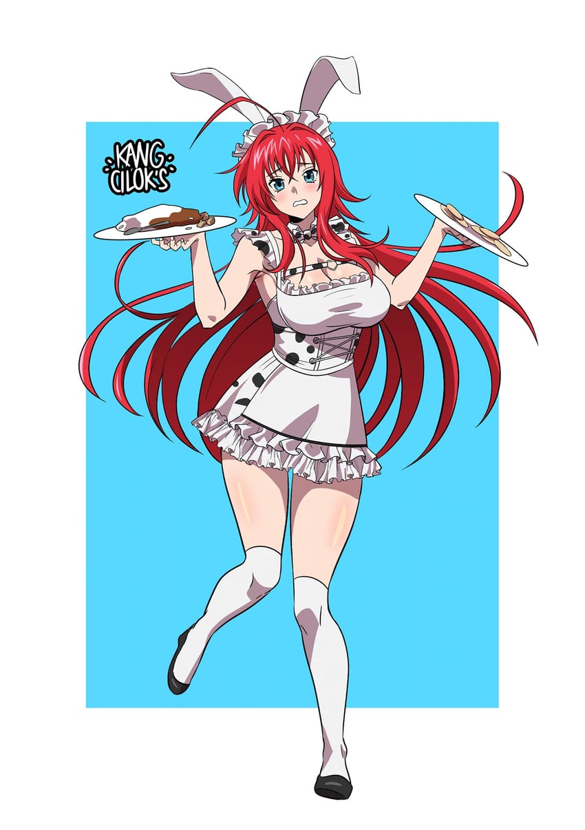 rias gremory (high school dxd) drawn by kang_cilok's