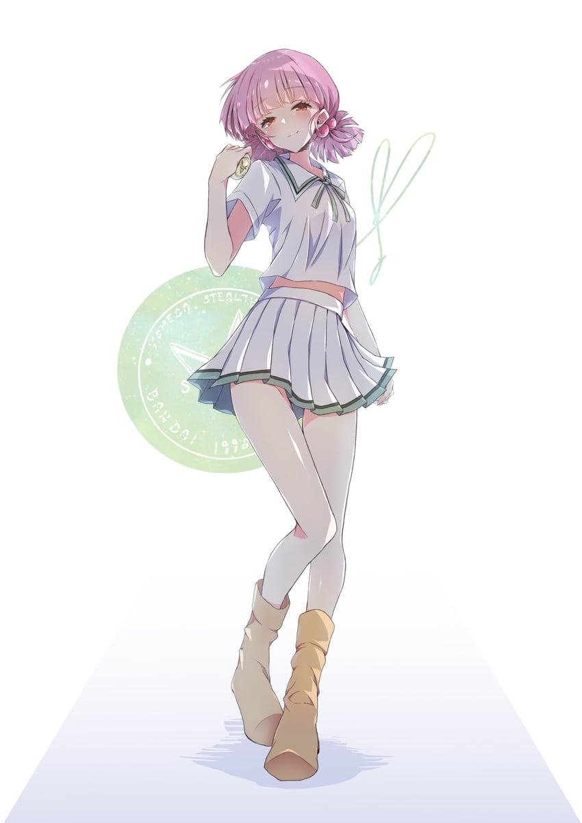 kirisaki mai (chousoku spinner) drawn by mosui_(kori_can)