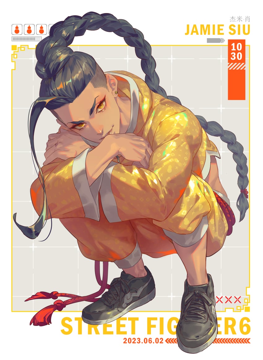 jamie siu (street fighter and 1 more) drawn by talgi