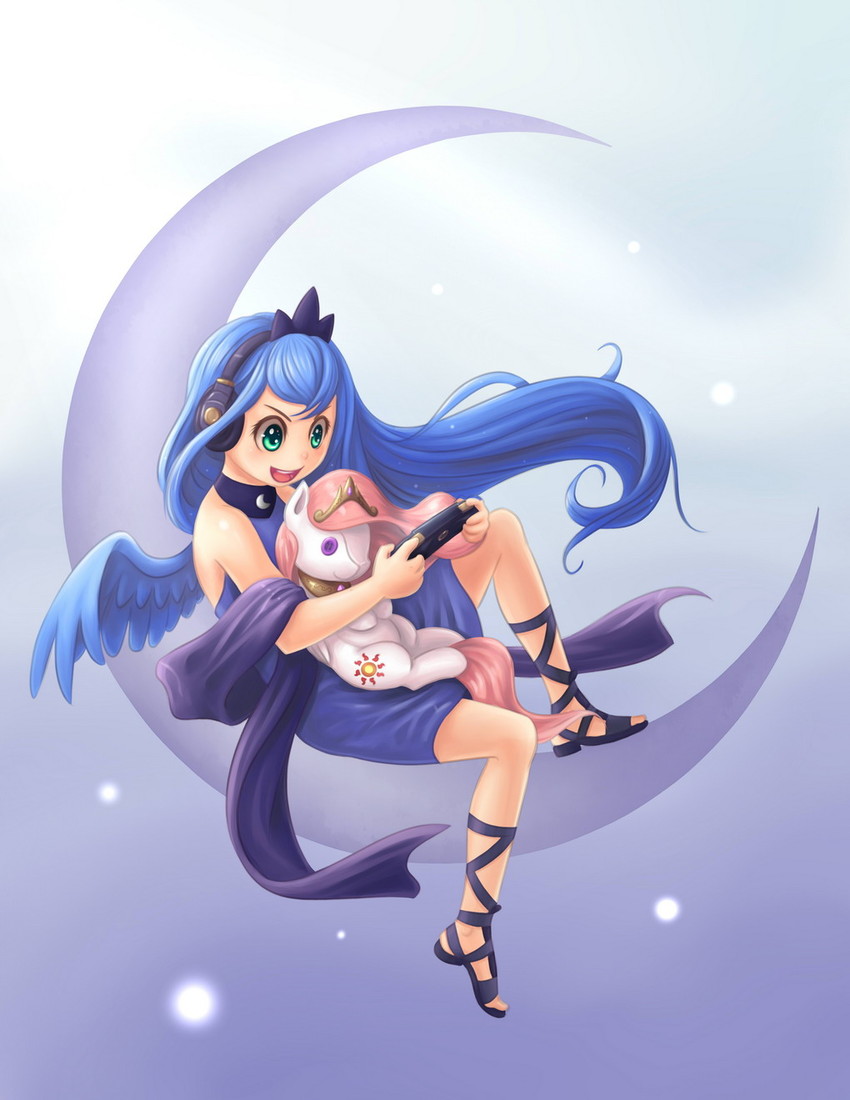 princess luna and princess celestia (my little pony and 1 more) drawn by ninjaham